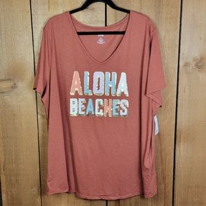 Aloha Beaches Tee Shirt